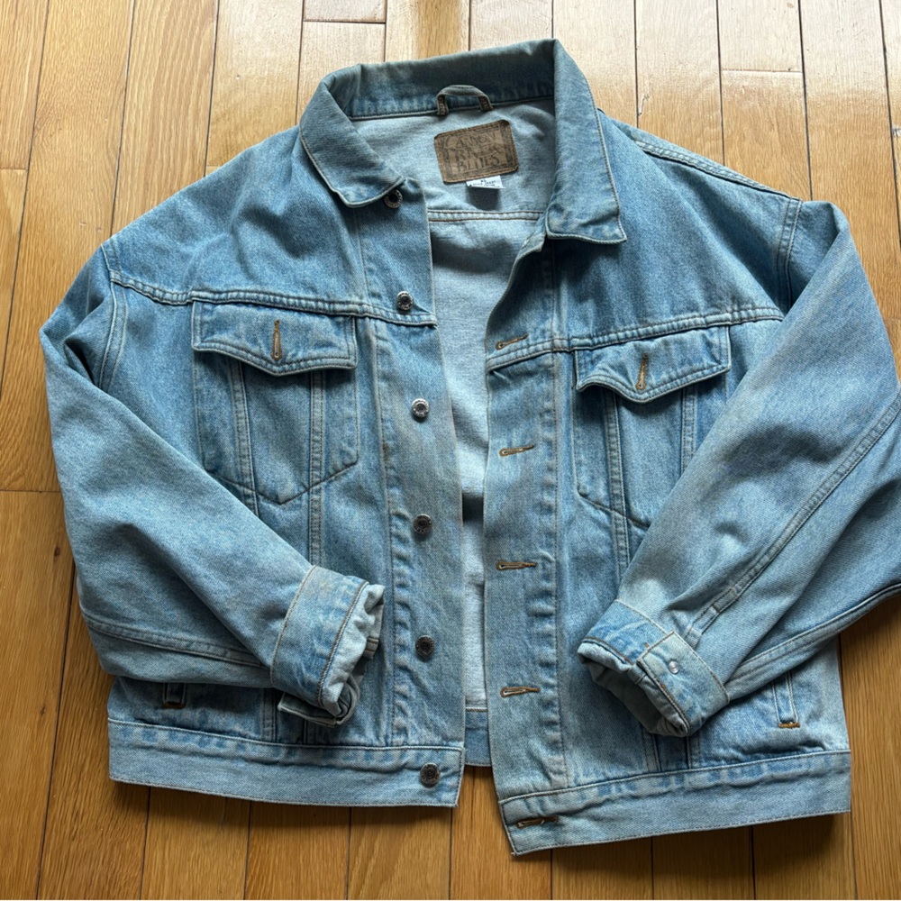 Vintage Canyon River Blues Light Blue Denim Jacket